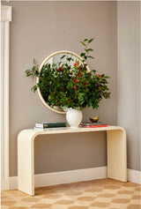 Shagreen Console, Dove