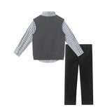 Holiday Sweater Vest Set | Santa