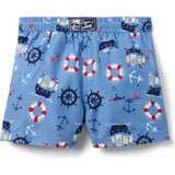 Recycled Pirate Ship Swim Trunk