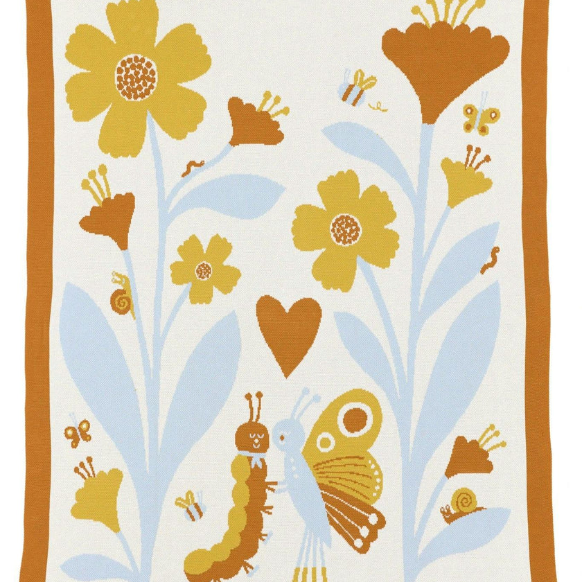 Bugs in Love Knit Blanket