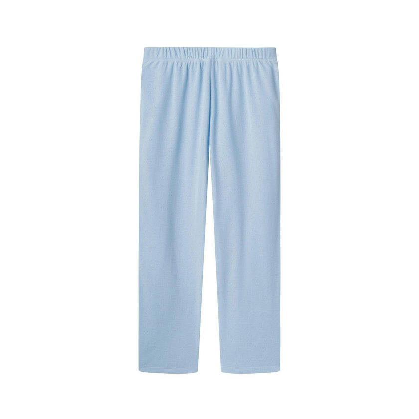 Tween (7-16) Girls Heart Pointelle Pajama Set | Light Blue