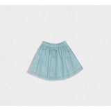 Philo Girl Skirt, Aqua Tulle