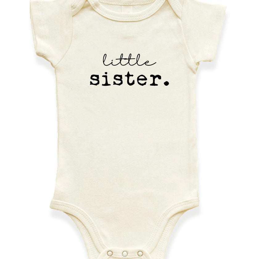 Little Sister Organic Baby Bodysuit