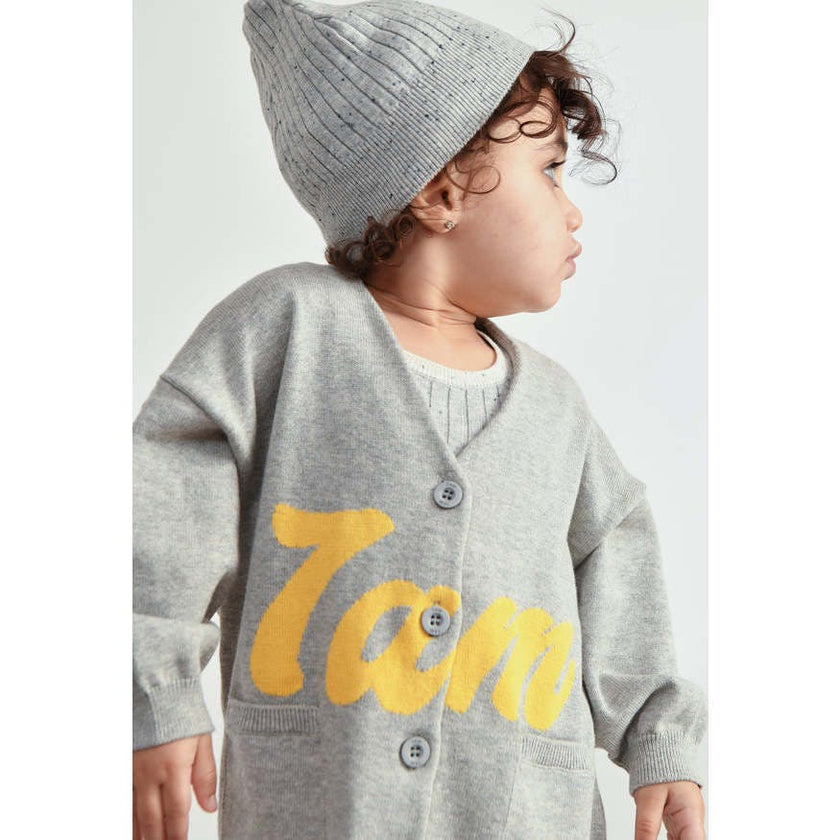 Baby My Boxy Cotton V-Neck Cardigan