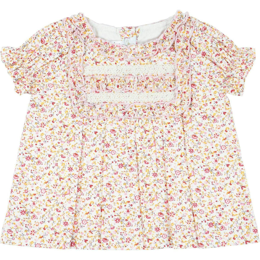 Rose Floral Corduroy Set