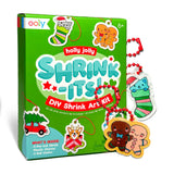 Shrink-Its! Mini DIY Shrink Art Kit - Holly Jolly - 5 Charms
