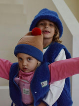 children's merino beanie - caramel joy