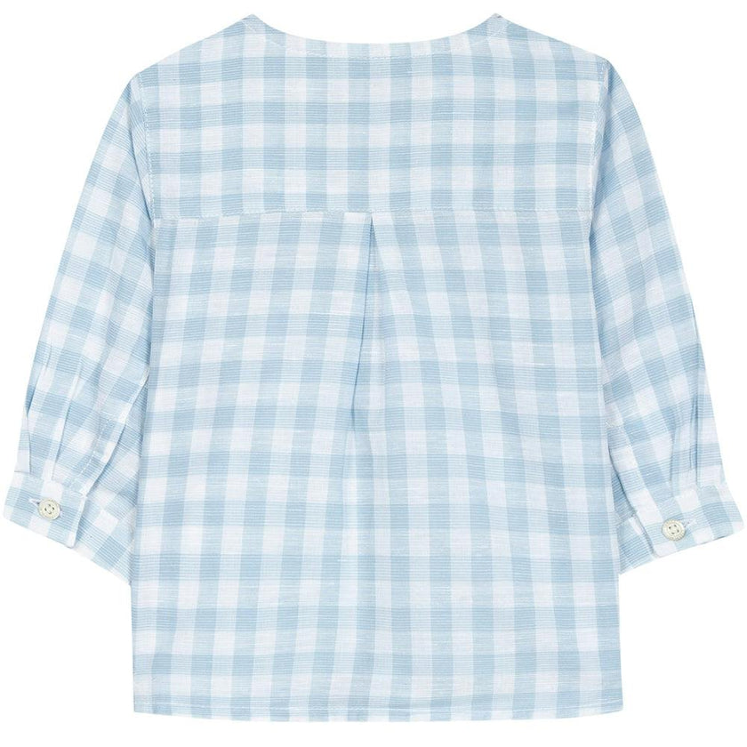 TARTINE ET CHOCOLAT Gingham Button Shirt