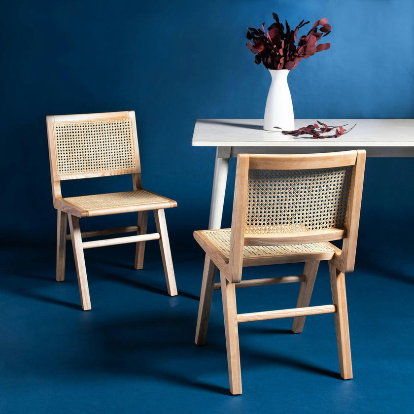 Set of 2 Hattie French Cane Chair