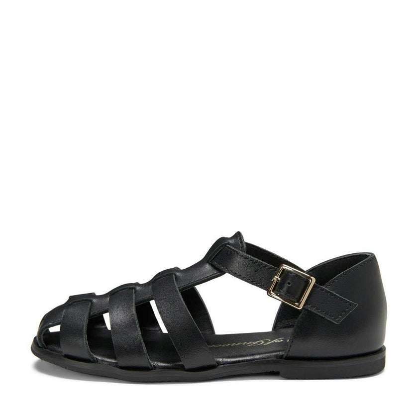 Lana Interlocked Leather Strap Sandals
