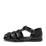 Lana Interlocked Leather Strap Sandals