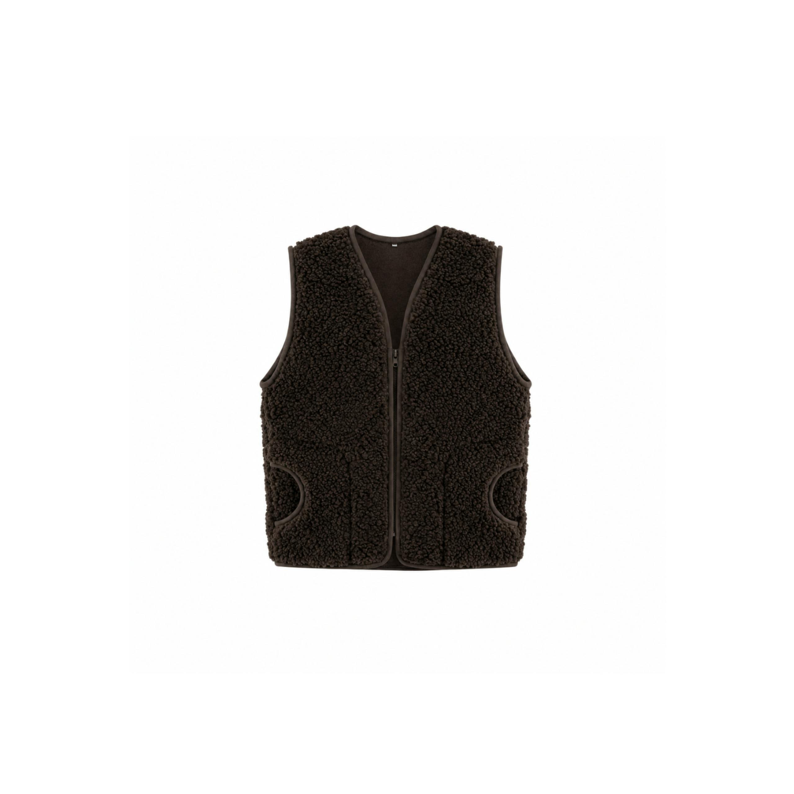 WOMEN'S WOOL VEST WITH LINING