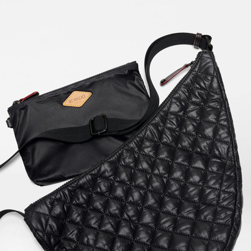 Black Metro Smile Bag
