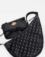 Black Metro Smile Bag