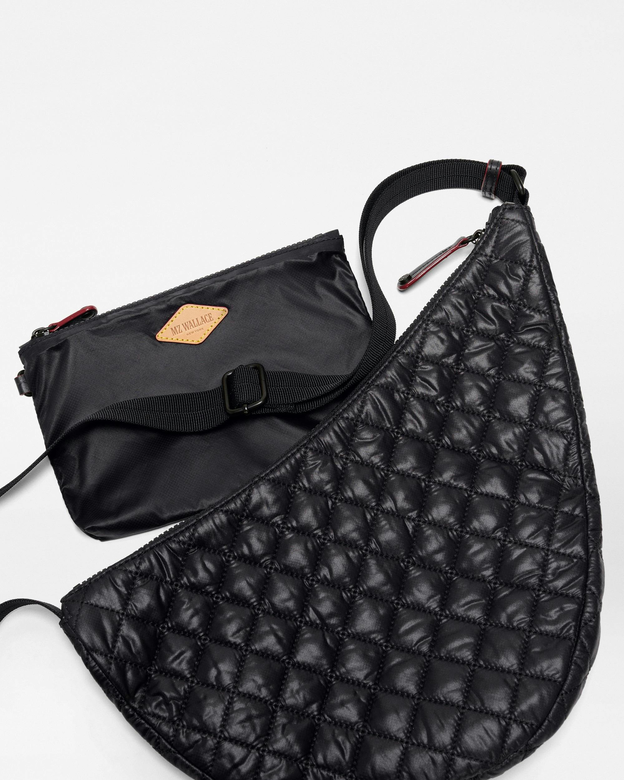 Black Metro Smile Bag