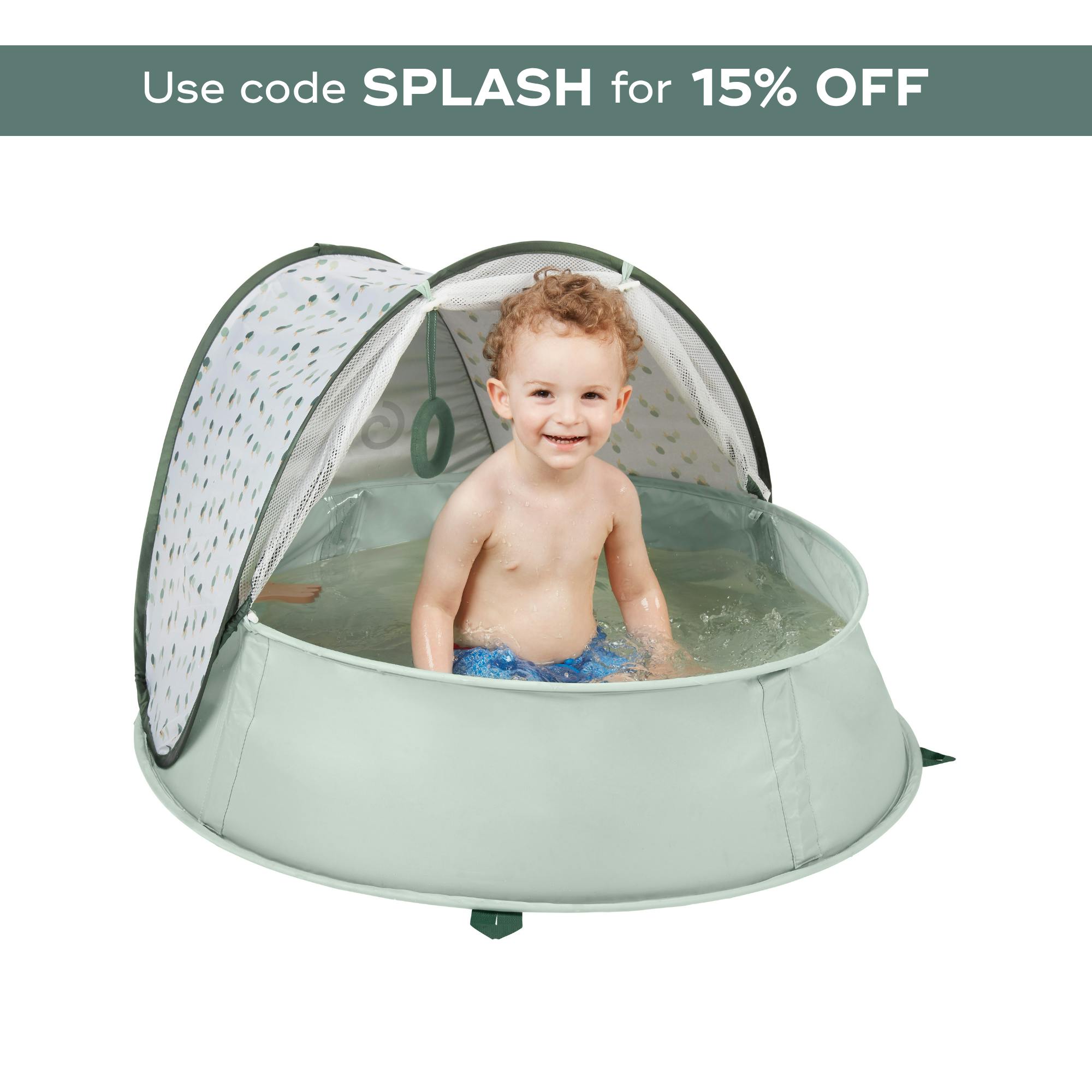 Aquani Anti-UV Baby Beach Tent & Paddling Pool