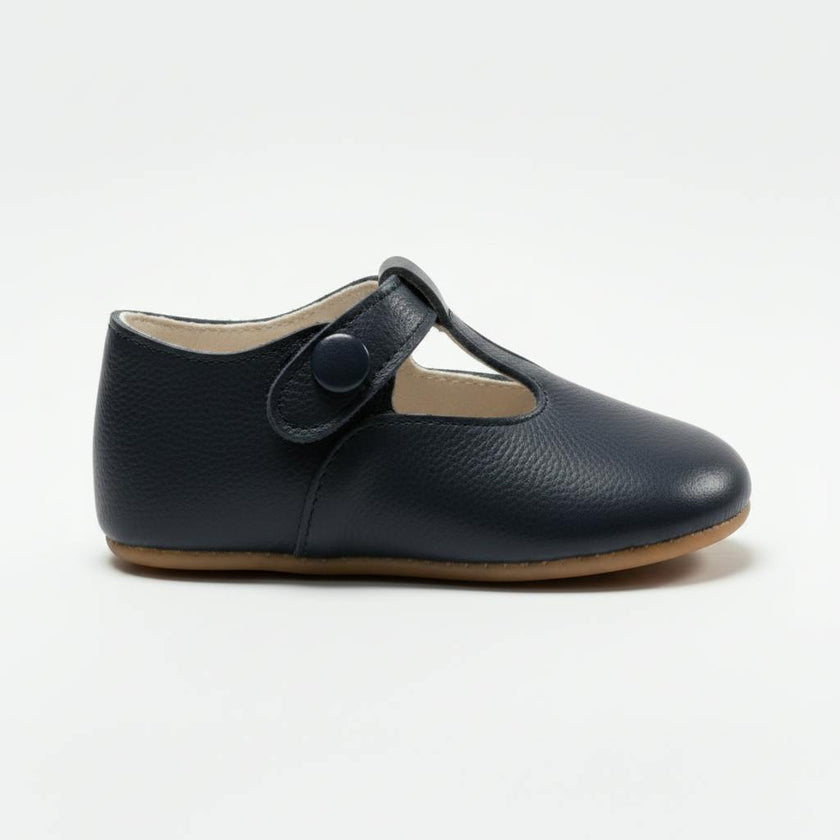 Alex British Pre-Walker Baby Shoes - Taupe