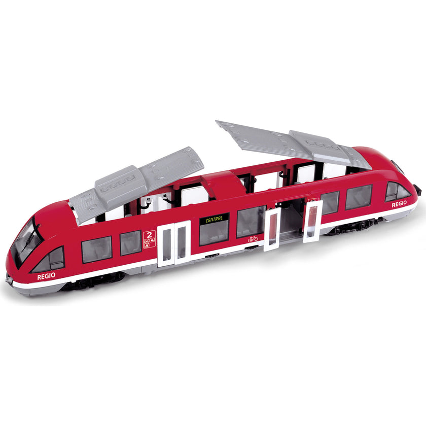 Dickie Toys: City Train - Red & White - Trackless Train Vehicle Toy