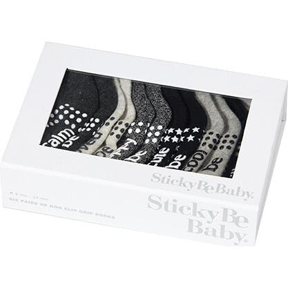 Wyatt 6 Pack Baby Socks