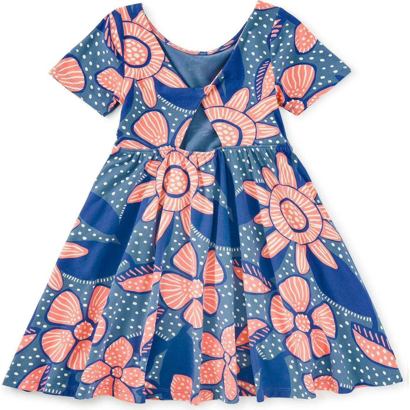 Twist Back Ballet Dress, Red