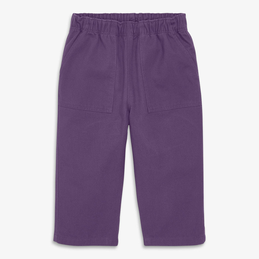 Baby cotton twill pocket pant
