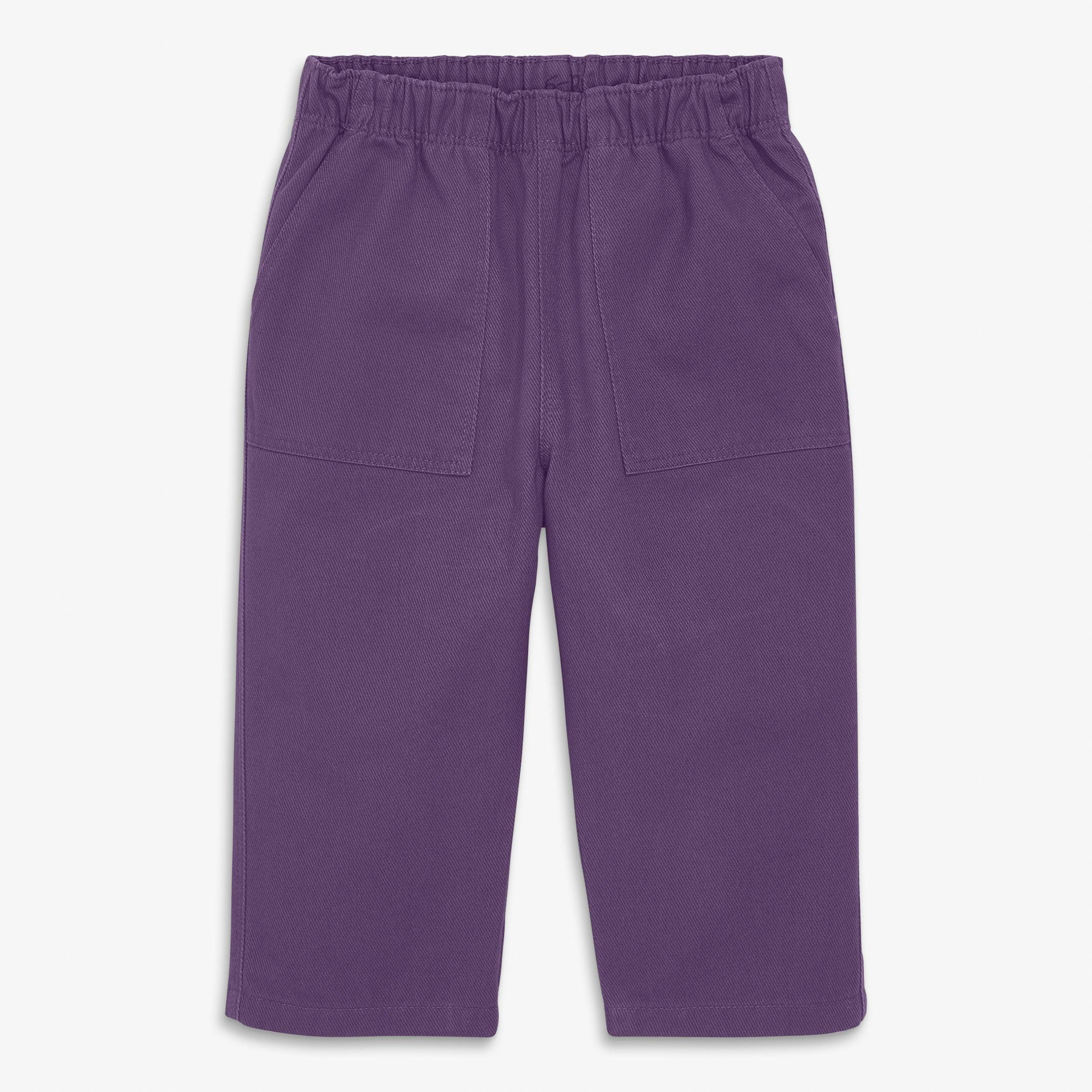 Baby cotton twill pocket pant