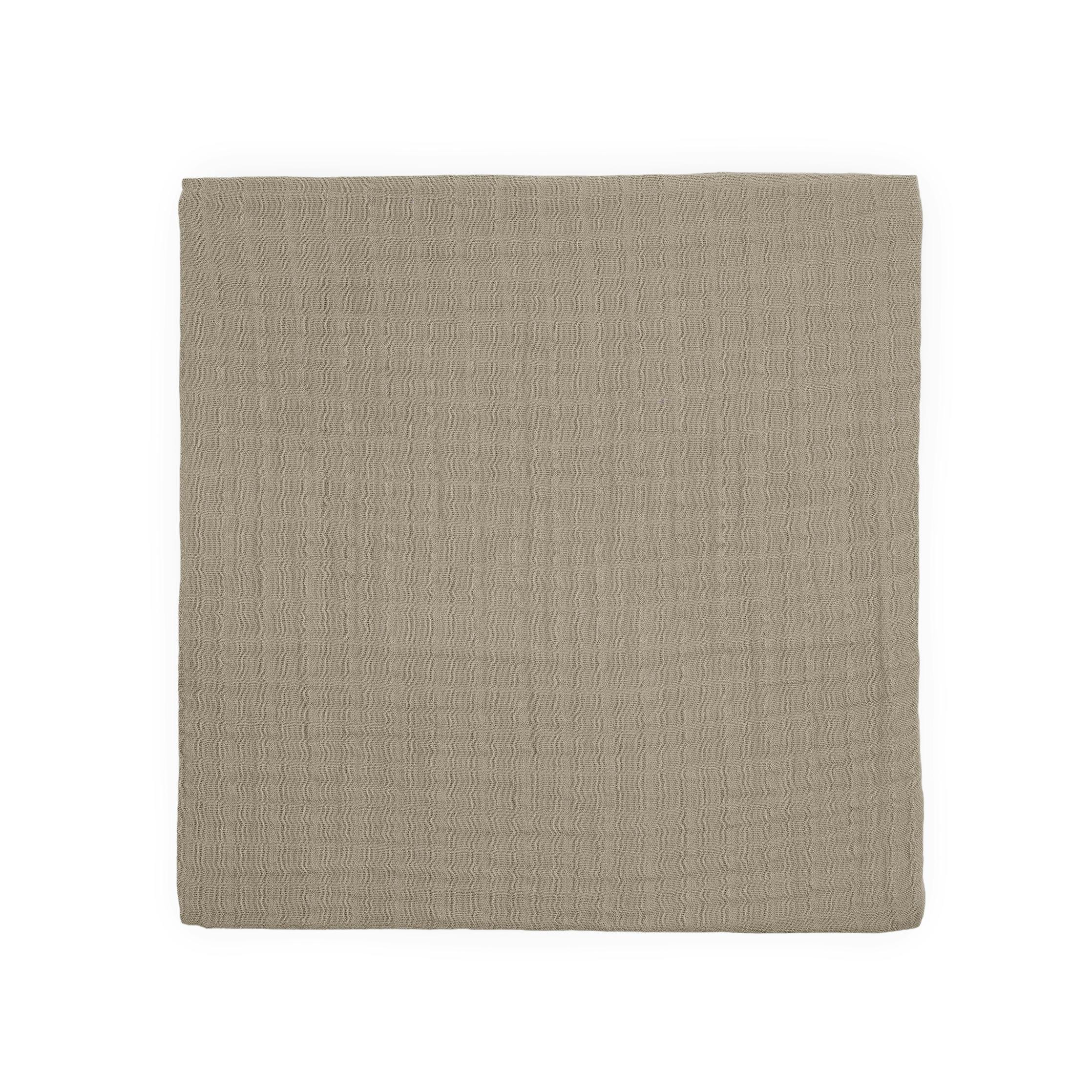 Organic Cotton Muslin Swaddle Blanket - Driftwood