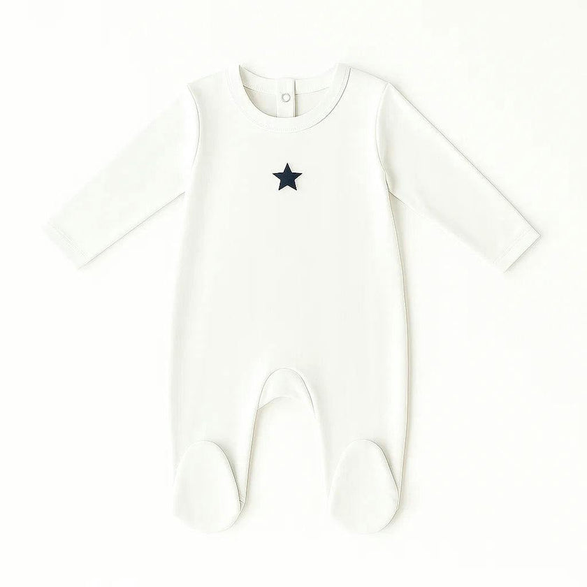 Baby Embroidery Footie