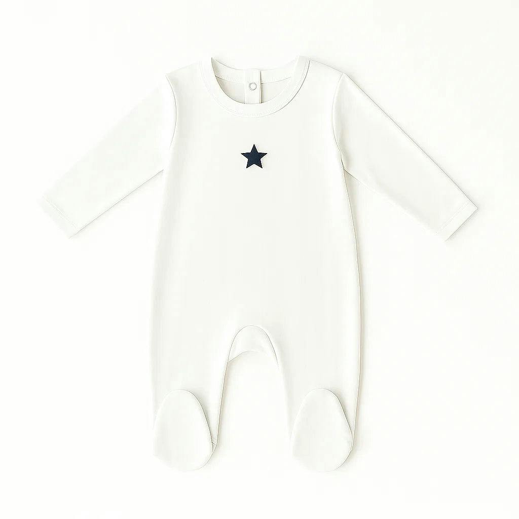 Baby Embroidery Footie