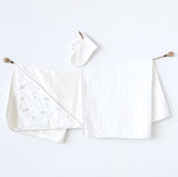 Ecru 3 PC Elephant Towel Set