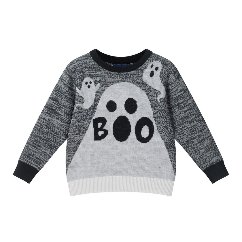 Kids Graphic Sweater | Boo Ghost