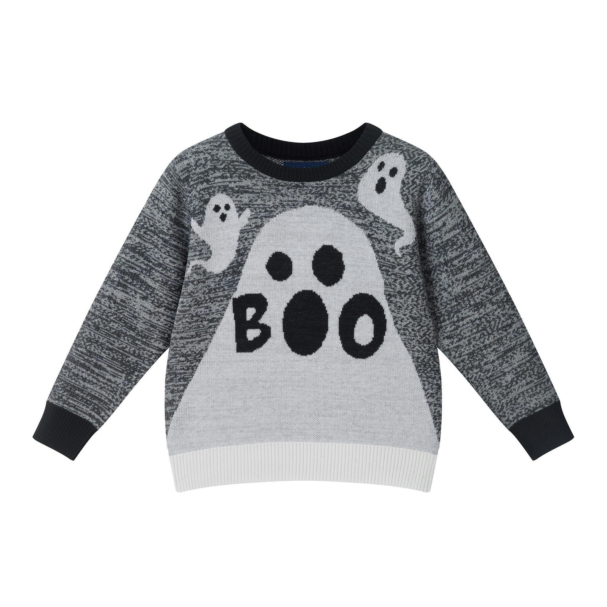 Kids Graphic Sweater | Boo Ghost