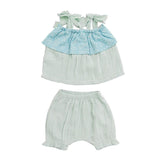Light Blue Ruffle Outfit