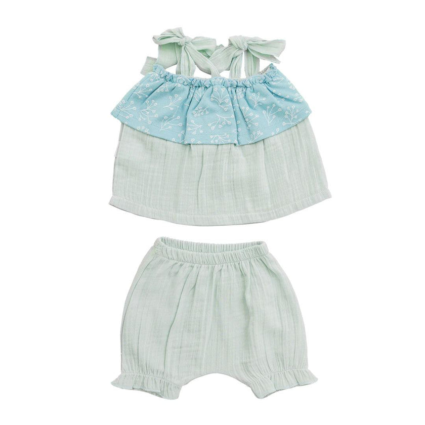 Light Blue Ruffle Outfit