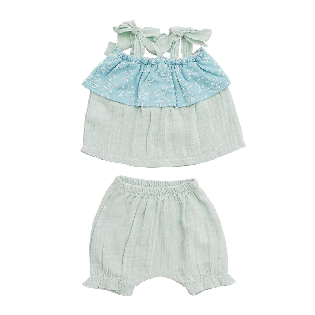 Light Blue Ruffle Outfit