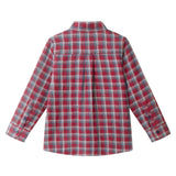 Kids Plaid Double-Facing Buttondown