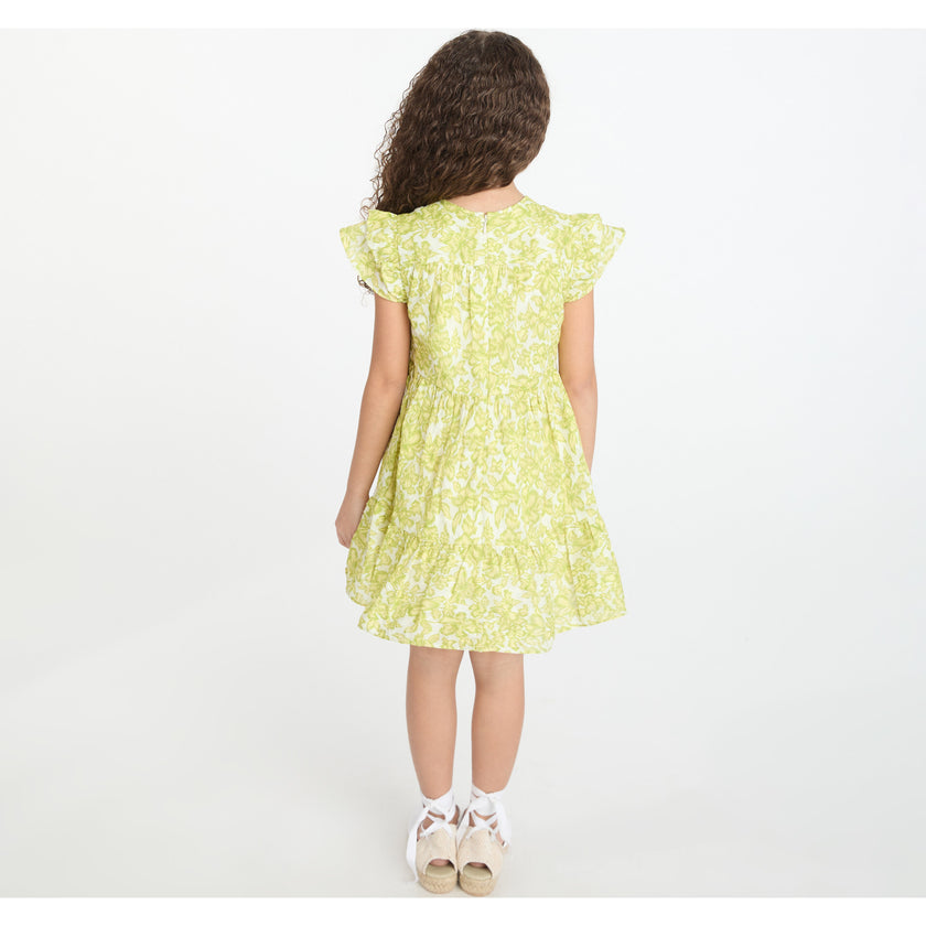 Mini Maribel Dress, Green