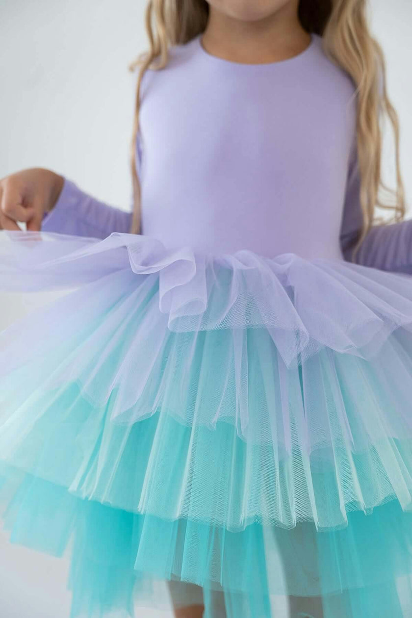 Lilac Mermaids Tutu Dress