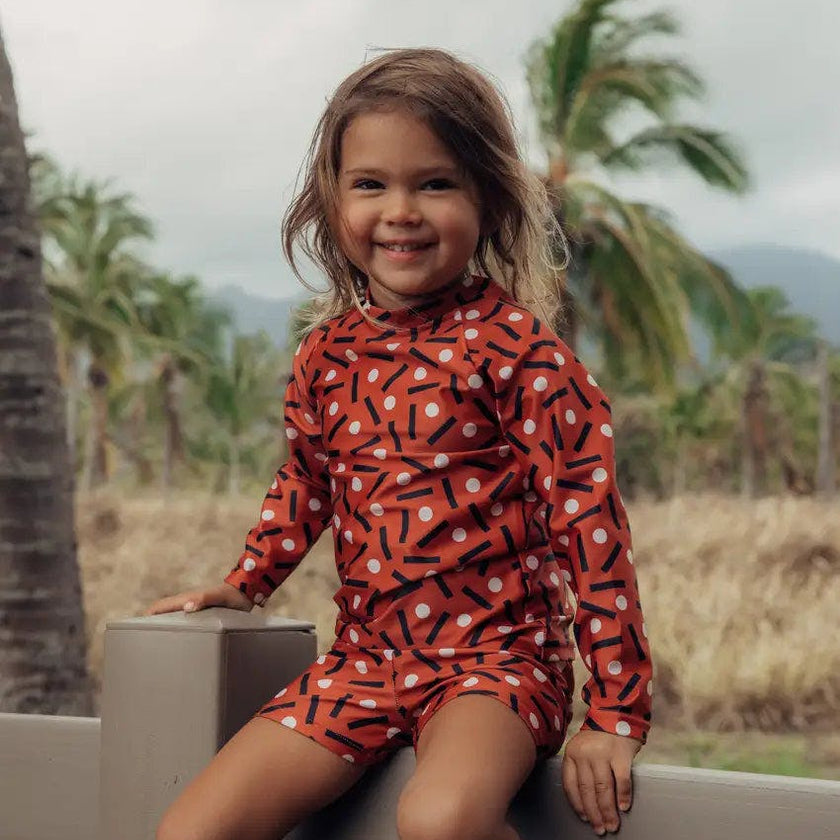 Kids Sticks and Stones Swim Trunks