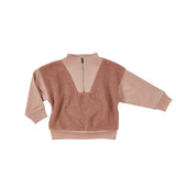Half Zip Sherpa Pullover