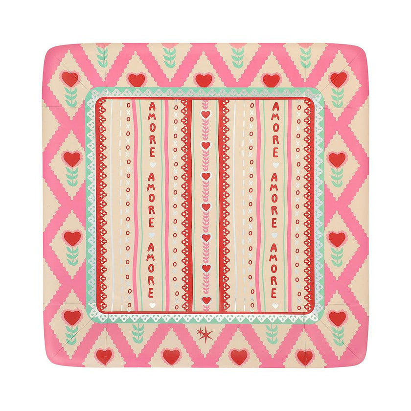 Packed Party Valentine's Amore Dinner Plates (10 count)