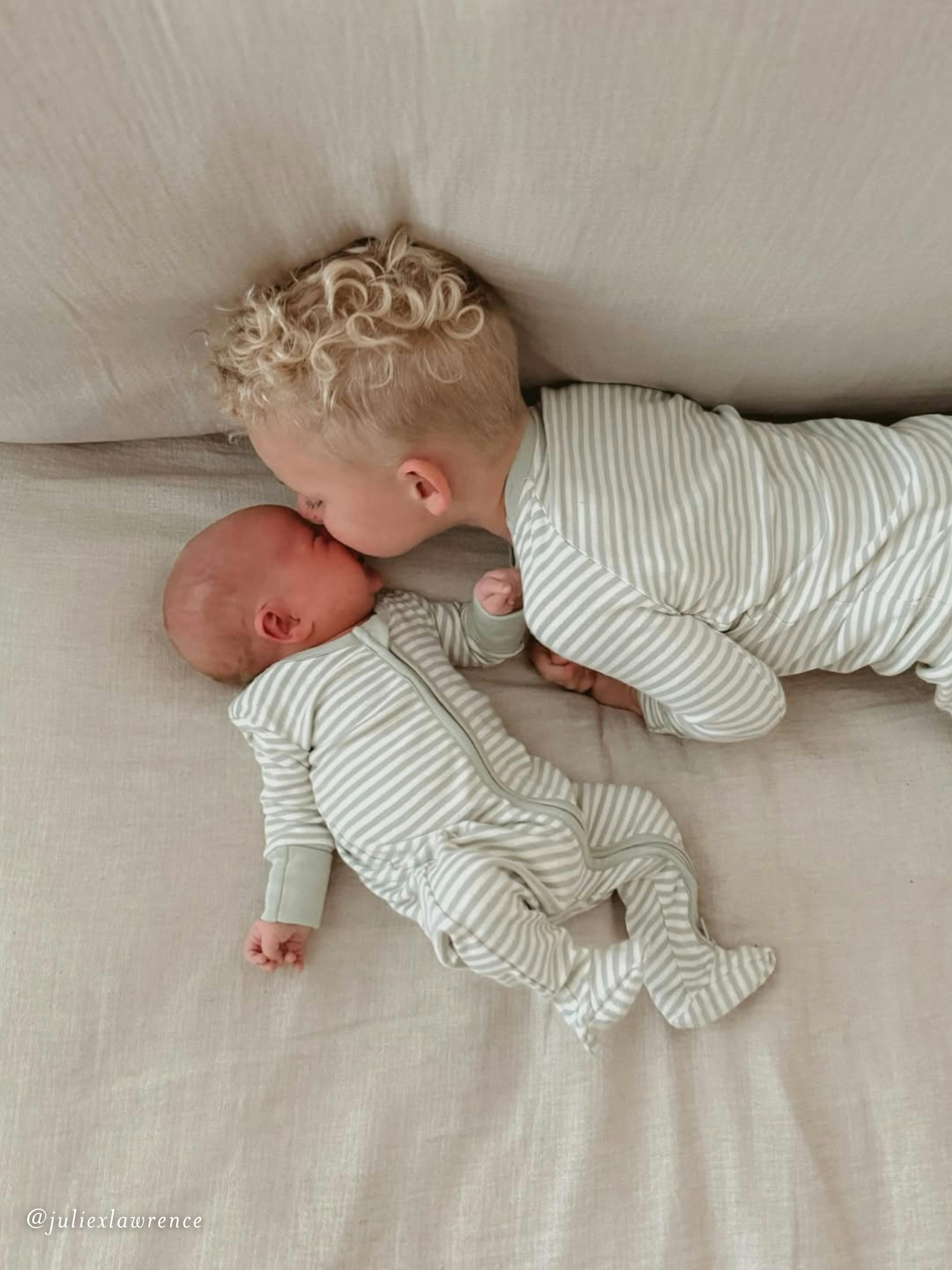 2-Piece Long Sleeve Jammie Set Ballet Stripe