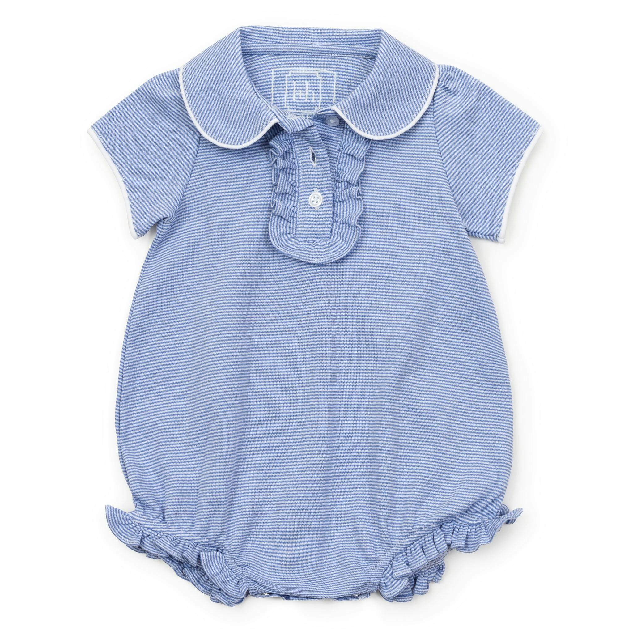 Gabby Girls' Bubble Blue Stripes