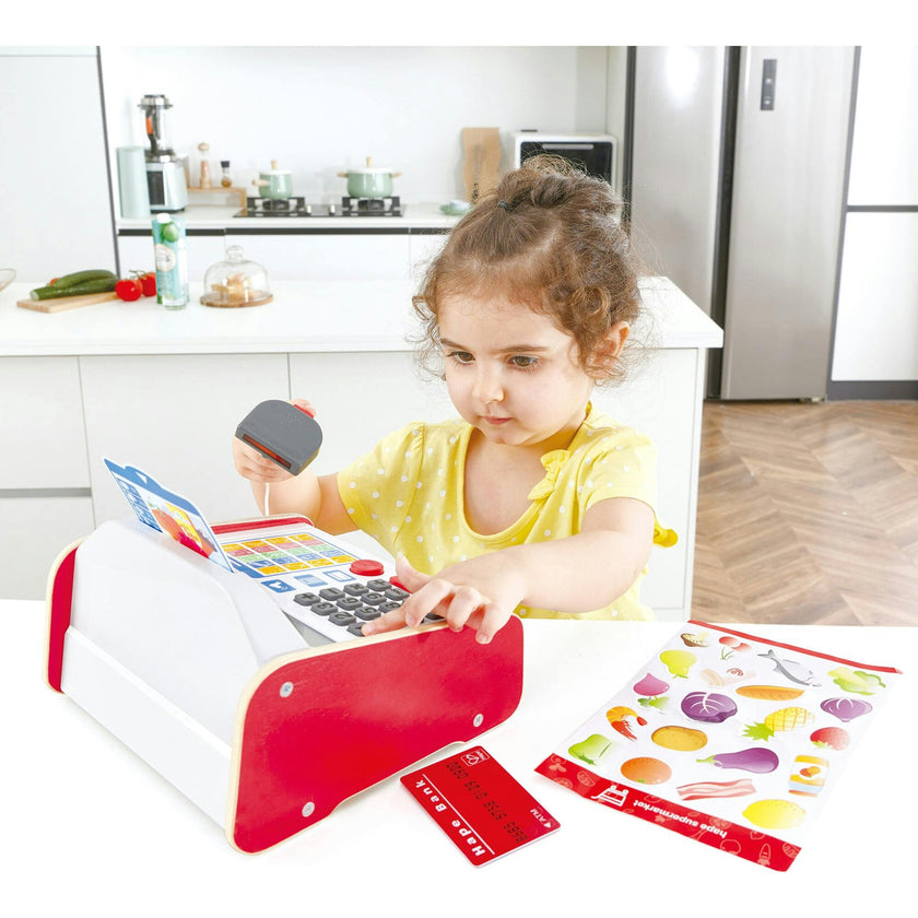 Hape: Beep 'N' Buy Cash Register - 24pc