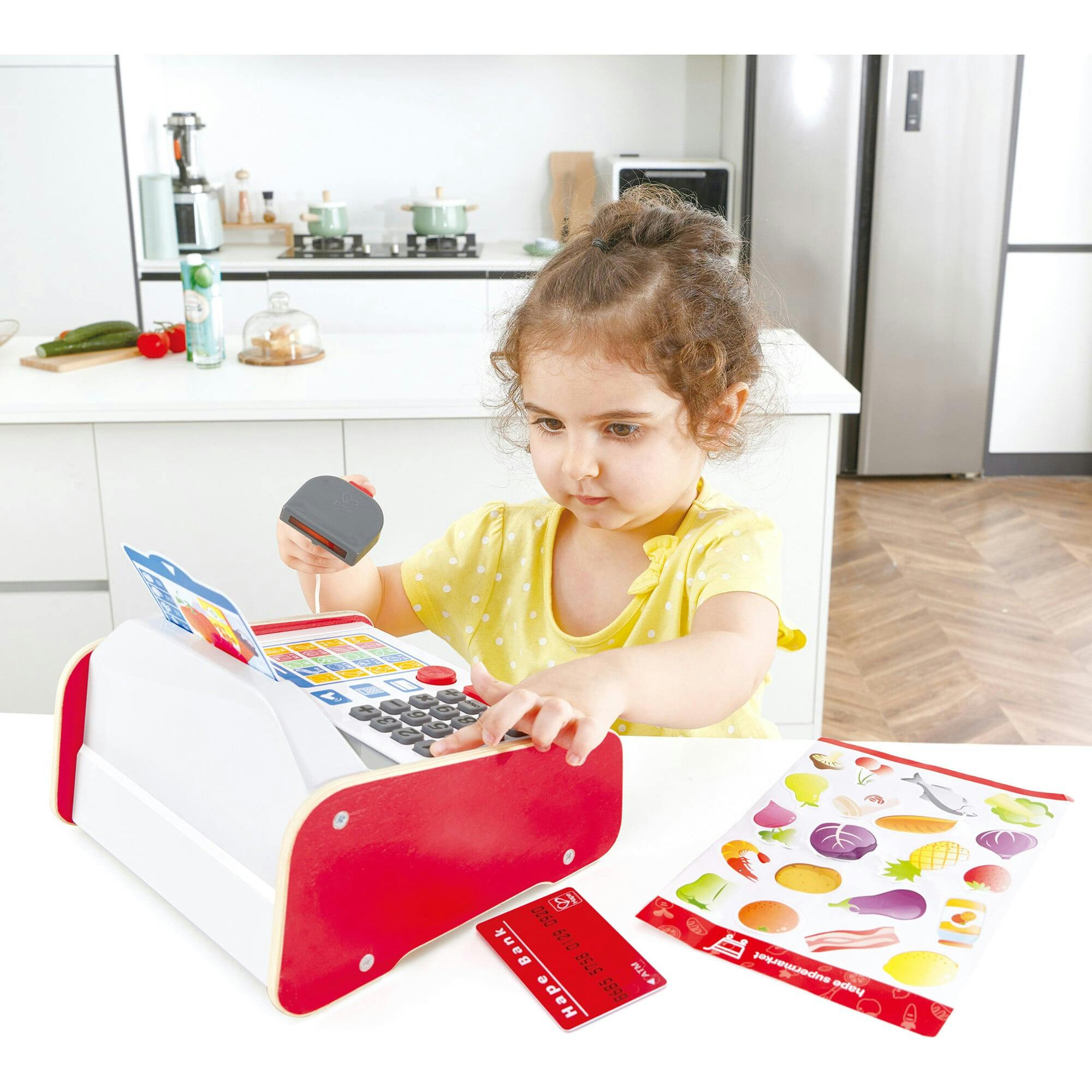 Hape: Beep 'N' Buy Cash Register - 24pc