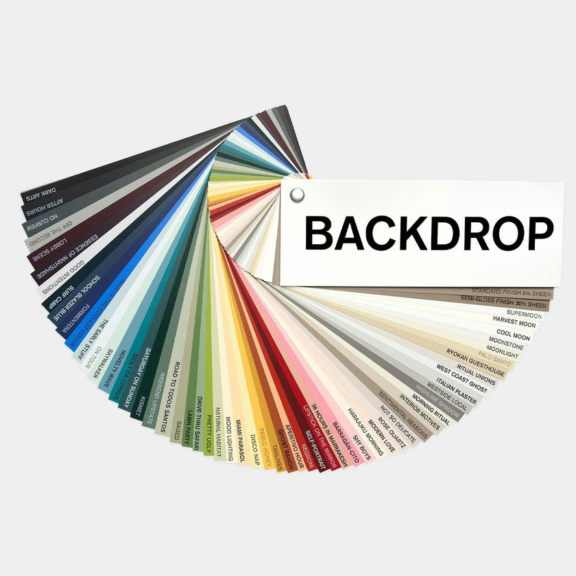 Backdrop Swatch Fan Deck