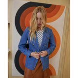 Women's Michelle Denim Blazer, Blue