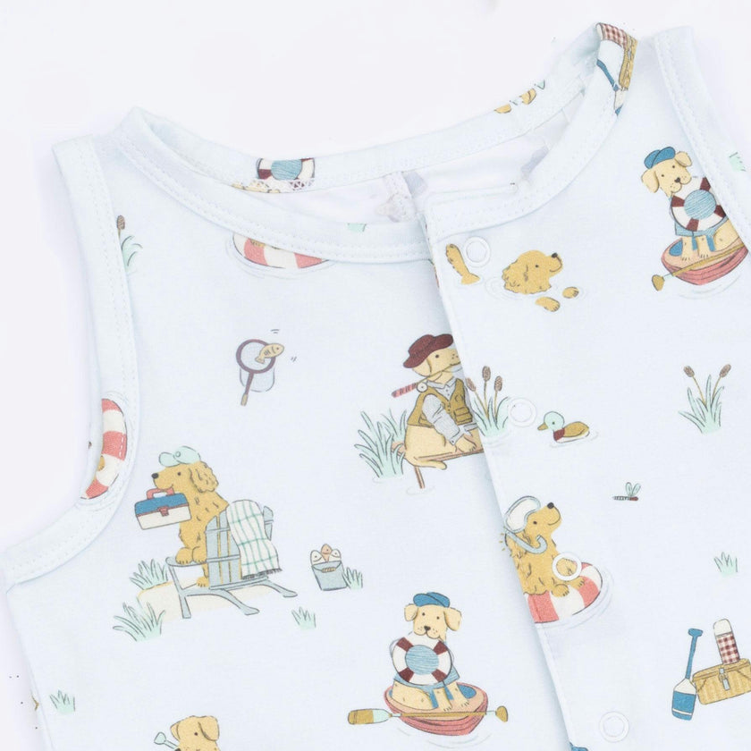 Lake Buddy Dogs - Sleeveless Shortie Romper