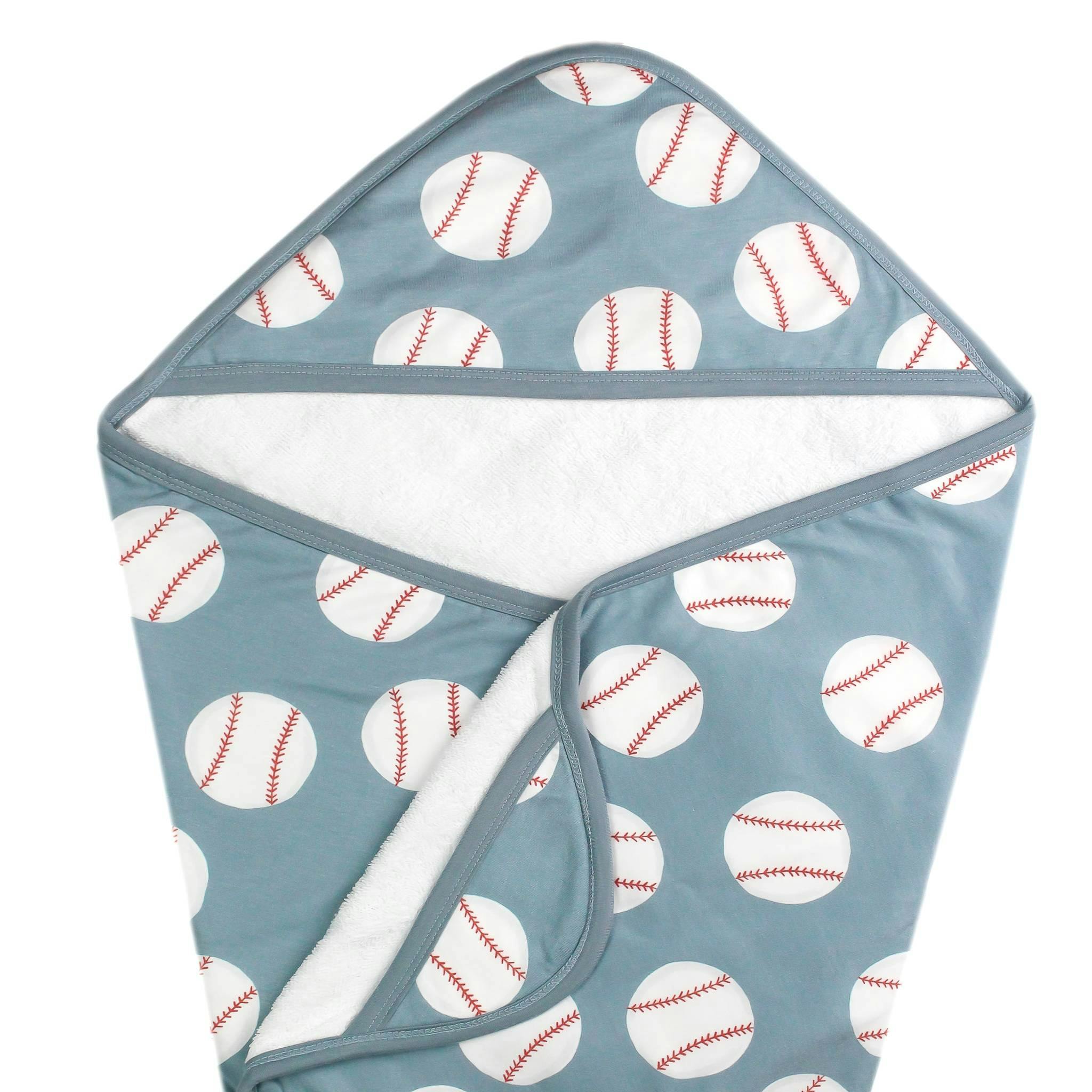 Premium Baby Knit Hooded Towel - Slugger
