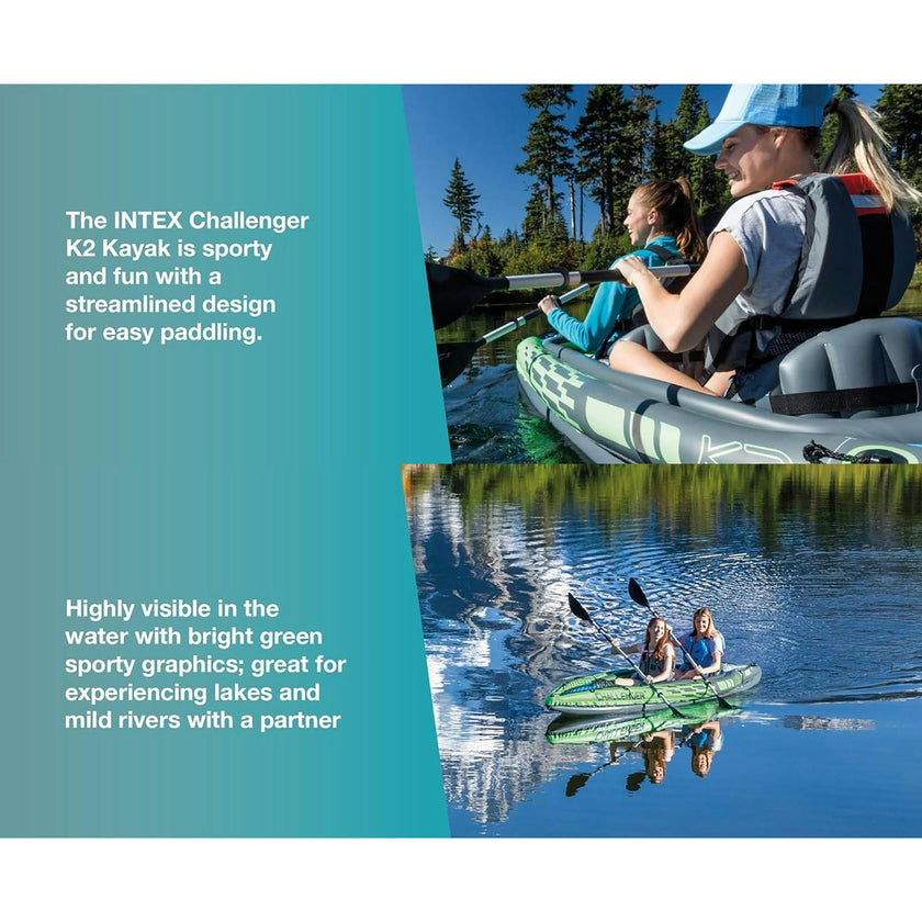 Challenger K2 Inflatable Kayak